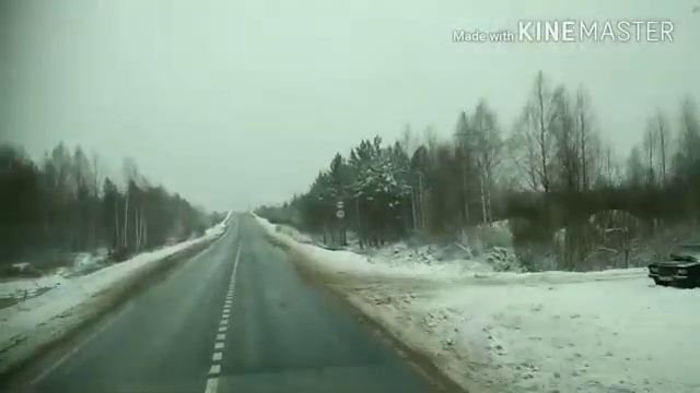 Дальнобой зимой..рейс на Мурманск часть 1 смотреть онлайн