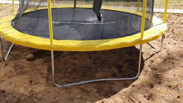 ОТЗЫВ НА КАРКАСНЫЙ БАТУТ KOENIGSMANN T-12 / БАТУТ С ЗАЩИТНОЙ СЕТКОЙ / ДЕТСКИЙ БАТУТ / БАТУТ ДЛЯ ДАЧ смотреть онлайн