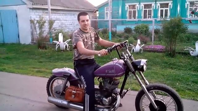 Покатушка на Чоппере ИЖ Планета смотреть онлайн