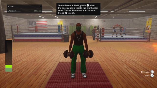 GOING TO THE GYM - GTA: San Andreas – The Definitive Edition - Remastered 4K60FPS on PS5 смотреть онлайн