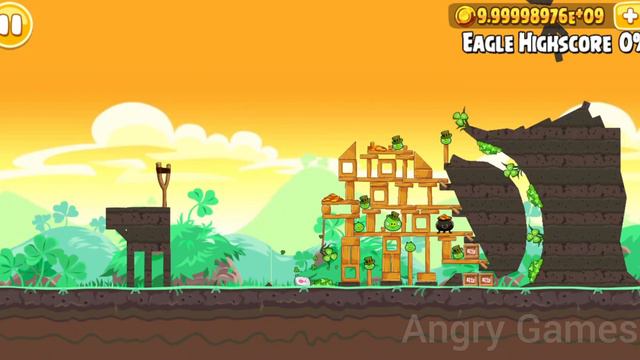 Angry Birds Seasons 4K Go Green, Get Lucky Speedrun| Mighty Eagle Any % смотреть онлайн