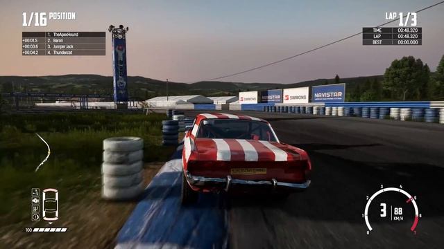 Wreckfest Career Mode Part 1 - Demolition Derby | PS4 Pro Gameplay смотреть онлайн