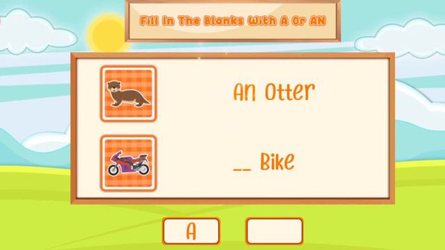 ABC Match the Alphabets A AN Matching Kids learning English смотреть онлайн