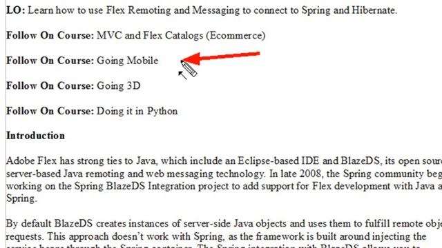 Spring Flex 01 - Course Outline смотреть онлайн