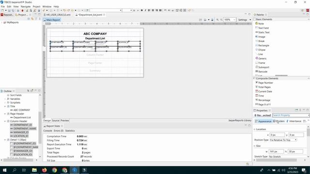 Add Border to Jasper Report | TrainerBD Training смотреть онлайн