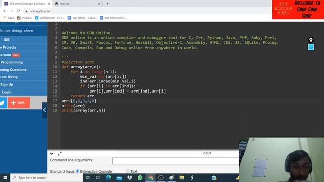 TCS NQT/NINJA PREPARATION | SORTING SERIES | CODING PART-18 | INSERTION SORT смотреть онлайн
