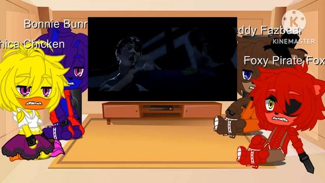 FNaF 1 react to I Got No Time//read description// смотреть онлайн