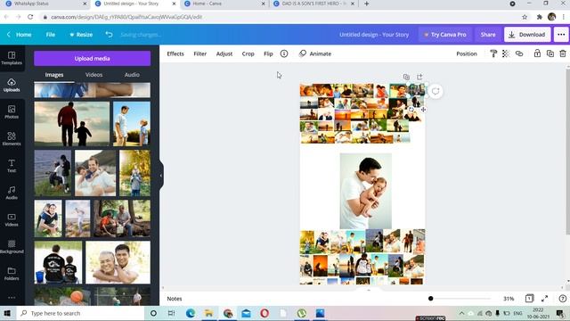 How To Make A Photo Collage With Canva — for Free! (தமிழ்) смотреть онлайн