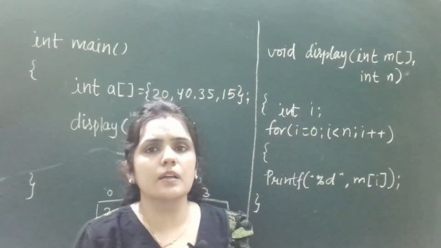 passing array to a function смотреть онлайн