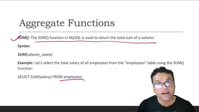 CUET UG / PG Computer Science Exam #13 : Aggregate Functions of SQL | MAX, MIN, AVG, SUM, COUNT смотреть онлайн