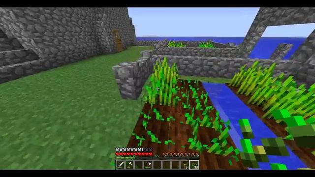 Выживание в Minecraft #18 - УДОЧКОЙ ПОЙМАЛ УДОЧКУ смотреть онлайн