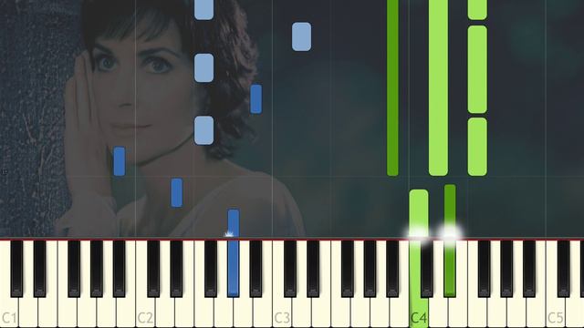 Enya - Only Time Piano Tutorial смотреть онлайн