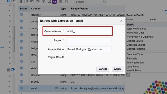 Oracle Big Data Preparation Cloud Service: Using Regular Expressions смотреть онлайн
