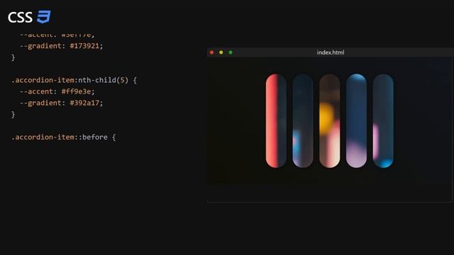 Build A Stylish Accordion with HTML, CSS and JavaScript | Quick Tutorial смотреть онлайн