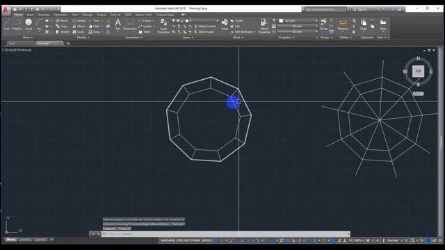Trim Multiple Object With Extrim in Autocad 2018 смотреть онлайн