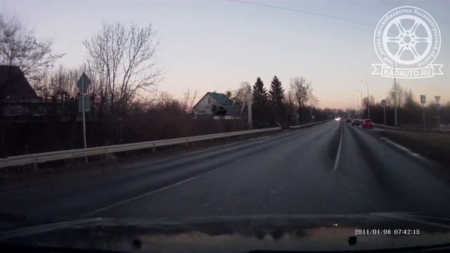 Таксист на окружной в Калининграде. 14.02.17 смотреть онлайн