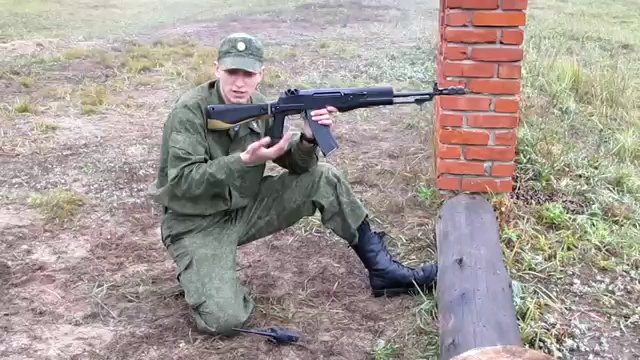 стрельба из АН-94 смотреть онлайн