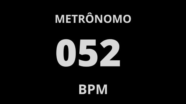52 BPM METRONOME BEAT DRUM смотреть онлайн