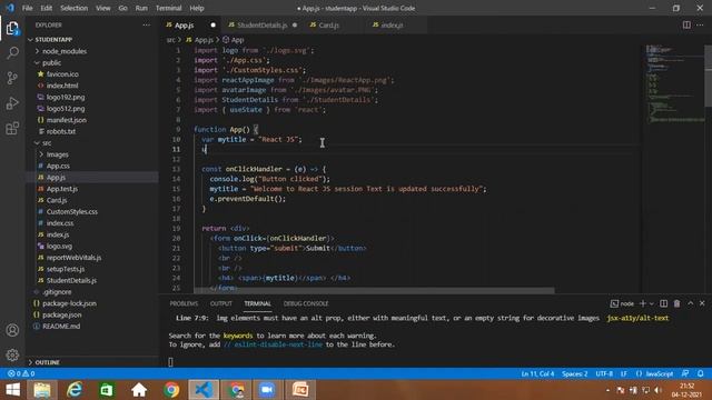React JS 16 - useState with Component reload смотреть онлайн