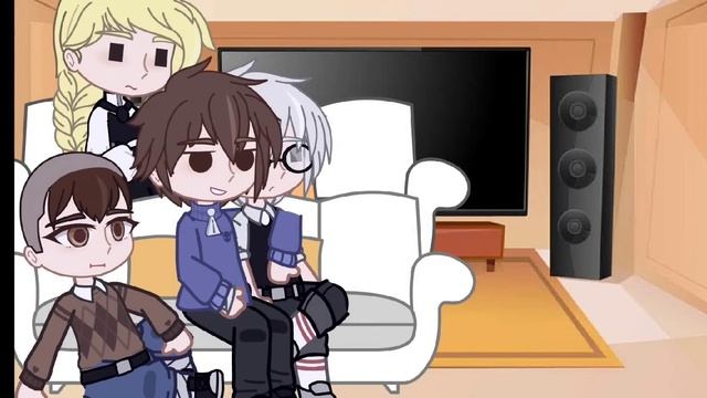 Реакция персонажей из 