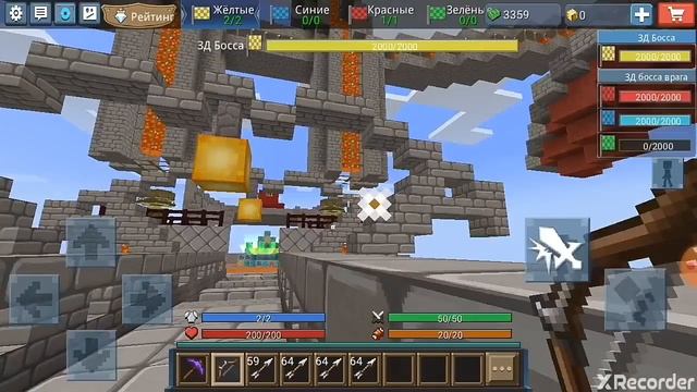 играю с настоящим архипом тв в игре blockman Go мини игра называется Mega Walls смотреть онлайн