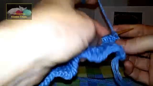 #Вязание_Вяжем_Сами #Шапочка_на осень Вязание для начинающих смотреть онлайн