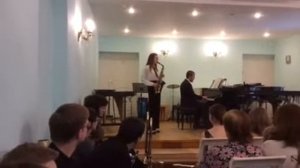 Твои Глаза Полина Ильина-Максим Медведев саксофон-фортепиано