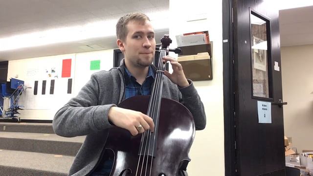 Cello D Scale Practice