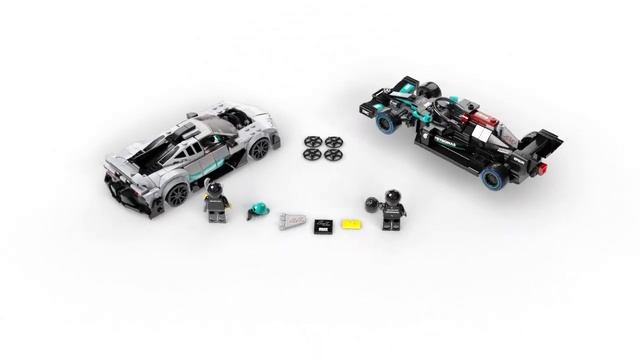 LEGO Speed Champions Mercedes-AMG F1 W12 E Performance & Mercedes-AMG Project One - 76909 | 360° смотреть онлайн