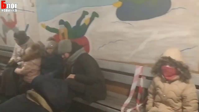 Степногорский парк.[2021] Вечер, зима. смотреть онлайн