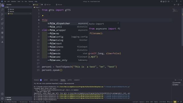 Python Project For Beginners - Text To Speech GUI Project смотреть онлайн