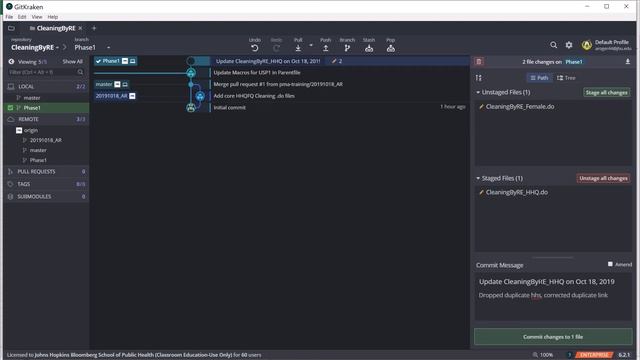 CleaningByRE .do file Protocol смотреть онлайн