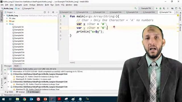 16 Android Kotlin Data Types Char смотреть онлайн
