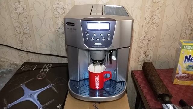 DeLonghi Magnifica Automatic Cappuccino ESAM 4500 (normal coffee big cup) смотреть онлайн