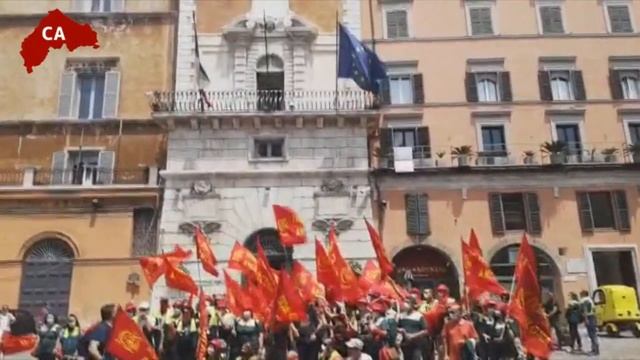 Ancona, la protesta dei lavoratori Elica смотреть онлайн