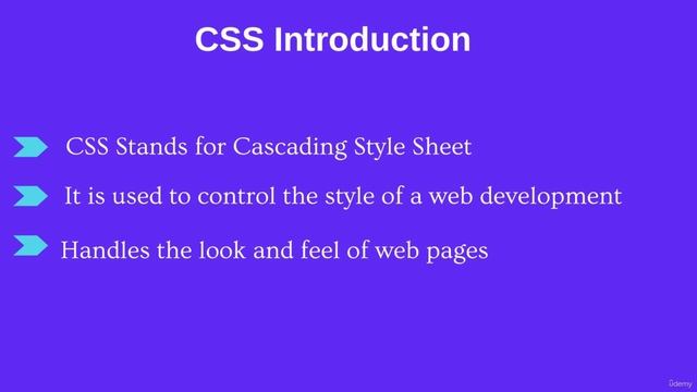 Introduction To CSS смотреть онлайн