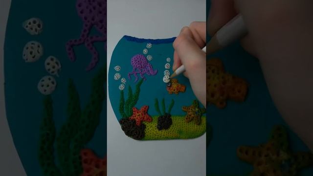 поделка из пластилина, Аквариум смотреть онлайн