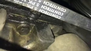 #vectra c #opel #ремень генератора