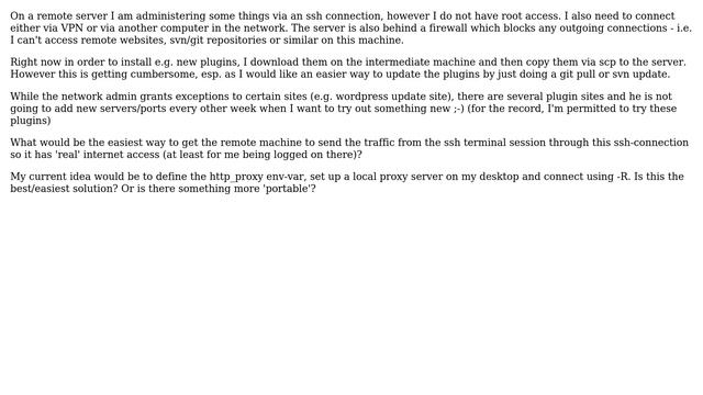 Tunneling all traffic FROM a remote site in SSH (2 Solutions!!) смотреть онлайн