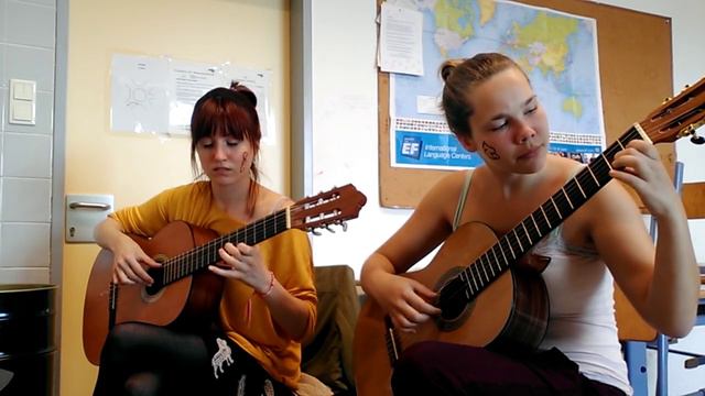 Me and my student: "Katzenjammer" (DUO) by K.Schindler смотреть онлайн