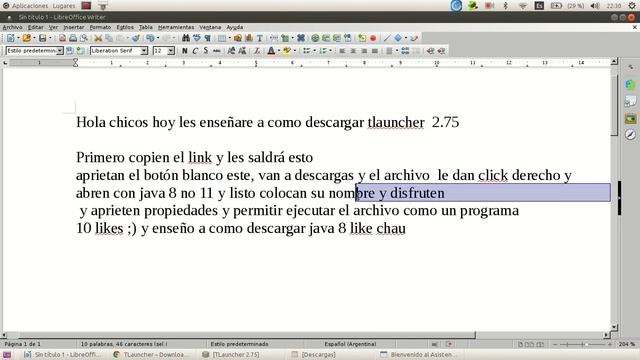 Como descargar Tlauncher 2.75 (https://tlauncher.org/en/) смотреть онлайн