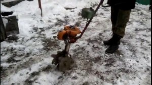 Мотокультиватор из бензопилы дружба 4