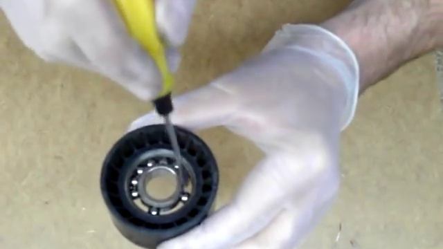 Как смазать закрытый подшипник 1 смотреть онлайн