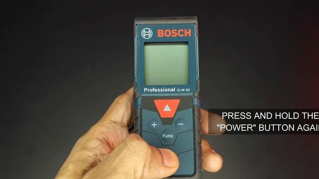 Bosch Distance Meter (GLM-40) - How to Change Units смотреть онлайн