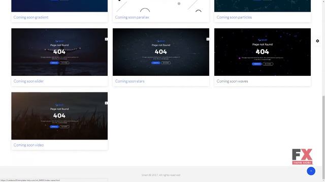Smart - Page Not Found 404 HTML5 Specialty Page TMT | Free Template смотреть онлайн