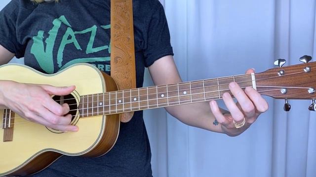 Jazz Chords for Baritone Ukulele // Easy Tutorial смотреть онлайн