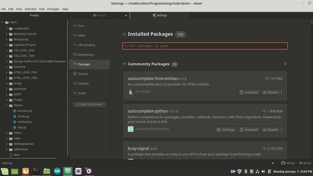 autocomplete python plugin not working with atom fixed смотреть онлайн