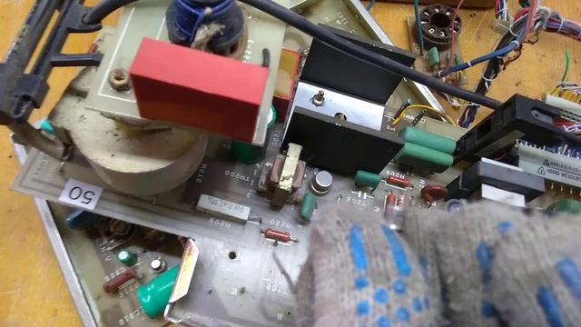 Польский монитор СМ 7209.Обзор деталей. смотреть онлайн