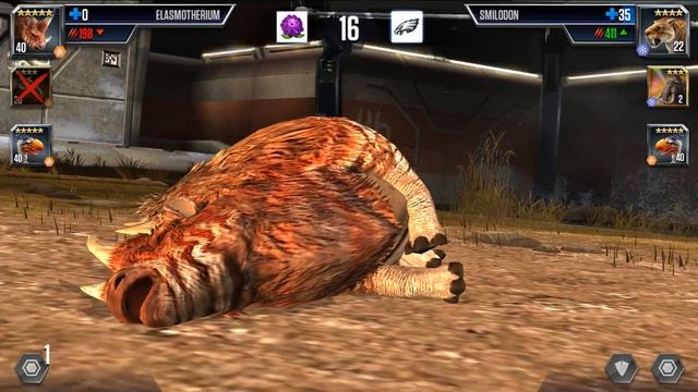Max Level Cenozoic creatures New Mammoth Arena Battle | Jurassic World The Game смотреть онлайн
