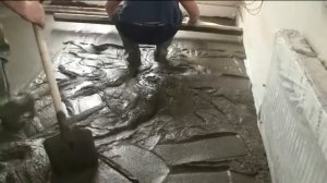 стяжка по полам из монолитного полистиролбетона